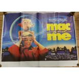 Mac and Me Movie Poster, starring Jonathan Ward and Tina Caspary, 1988. Conspiracy Theory Movie