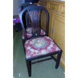 A Pair of 19th Century Mahogany Chairs.