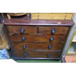 A Victorian Mahogany Chest of Drawers.