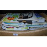 A Box of Gardening Magazines & Folios.