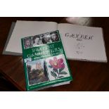 The Garden Alphabet by John Harris; with another book.