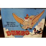 Dumbo A Walt Disney Production Movie Poster, starring Edward Brophy and Herman Bing, 1941.