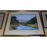 A 20th Century Oil on Panel, Possibly Wicklow, by Peter Hasp; frame damaged.