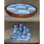 A Dressing Table Set & Dip Dish.