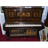 An Upright Piano by Palmer & Smith of London.