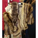 A Vintage Fur and Stole.