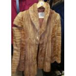 A Vintage Ladies Fur Jacket.