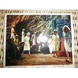 Time Machine Original Lobby Card No. 7, 1959, In Very Good Condition.