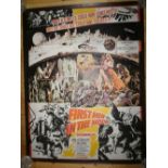 First Men in the Moon 28.5X37.25 In Very good Condition with Fold Marks.