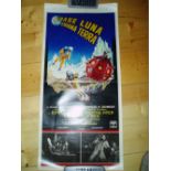 First Men in the Moon Poster/Daybill, Foreign, 13X27.5.