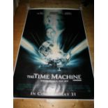 Time Machine, Bus Stop Poster Double Sided, 47.25X71, In Excellent Condition.