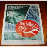 Naked Prey, US Paramount, 65/337, 27X41, 1964, In Good Condition.