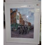 After Peter Knuttel (b. 1945) - 'From Liberty Hall to the GPO - Easter - Dublin 1916', limited