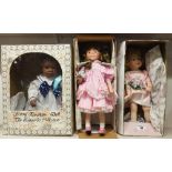 Three Porcelain Dolls.