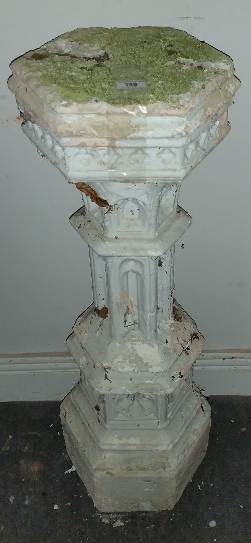 A 19th Century Moulded Pillar.