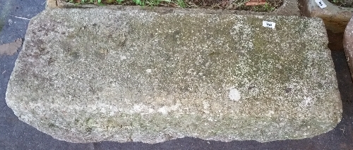 A Large Granite Seat Top.