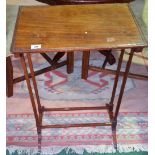 A Single 19th Century Mahogany Side Table.