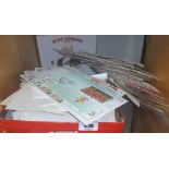 A Very Large Quantity of Stamps Loose and in Single Folders.