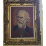 A Good Early 20th Century Oil on Canvas, Portrait of a Gentleman; indistinctly signed.