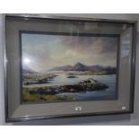 Pat McKenna, Derryinver Connemara, Oil, s.l.r., 60 x 40cm.