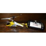 A Boxed Three Channel Radio Infrared Controlled Helicopter Gyroscope System S107G.(working order).