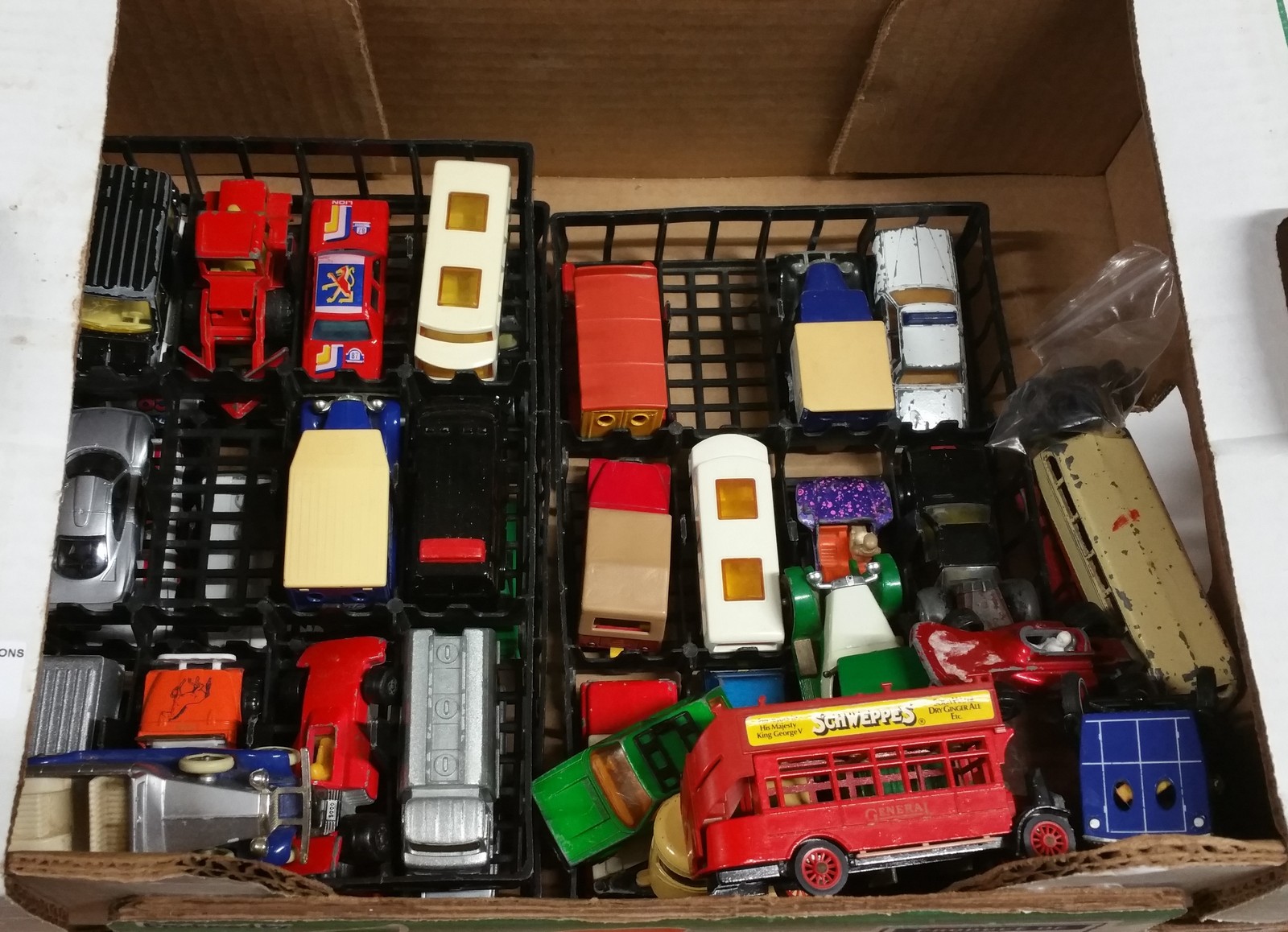 A Quantity of Die Cast and other model cars; unboxed.