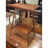 A 19th Century Mahogany and Inlaid Side Table, circa 1890.