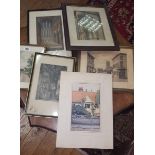 A Nice Quantity of 19th Century and later Watercolours, Engravings and Pictures.