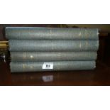 Four Punch Books in Original Grey Bindings.