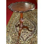 An Early 19th Century Scalloped Edge Wine Table.