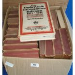 BOX LOT - Die Grosse Politik der Europaischen Kabinette 1871-1914 (1926, 18 vols).