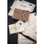 HERO LOT. A LARGE QUANTITY OF PROP LETTERS some addressed to Sir Malcolm Murray, along with a letter