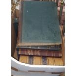 BOX LOT - includes 2 vols Larousse Illustre Dictionaire Universel Encyclopédique.