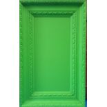 A QUANTITY OF GREEN FRAMES used in filming