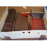 BOX LOT - includes Bernard Quaritch's General Catalogue of Books - The Supplement (1875-77).