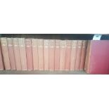 SHELF OF ENGLISH LITERATURE, London (Odhams Press), 23 vols, 8vo, cloth. Includes works by Reade,
