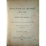 FINDEN, EDWARD: THE BEAUTIES OF MOORE, London, 1846, half-leather, folio - plus one other.