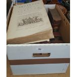 BOX LOT - includes Irish Statutes Vol 3 ' 17th and 18th Years of Charles II (Dublin 1786,