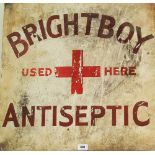 'BRIGHT BOY ANTISEPTIC' SIGN.