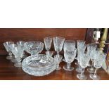 A COLLECTION OF WATERFORD CRYSTAL.