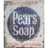 'PEARS SOAP' SIGN.