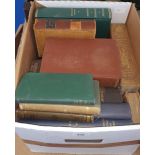 BOX LOT - includes Allibone's Dictionary of Authors (Vols II & III).