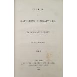 HAZLITT, WILLIAM - The Life of Napoleon Buonaparte, London 1830, 4 vols, 8vo, half-leather and