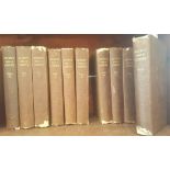 SOUTHEY'S WORKS OF COWPER, London, 1836 12mo, 12 vols, original cloth.