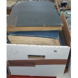 BOX LOT - includes Commons Papers; Book in Braille; Works by de Balzac and Poems of Tennyson.