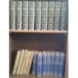 TWO SHELVES - MIXED LOT: Chambers Encyclopedia, (London 1927 - Vols 1-10, but lacks vol 5);