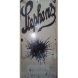 'STEPHENS' ADVERTISING SIGN.