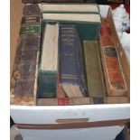 A BOX LOT OF BOOKS.