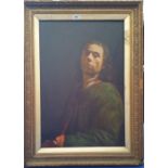 A.T.O. A COLOURED PORTRAIT of a gentleman framed 25.5" x 35".