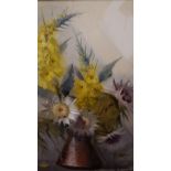 A Lovely 20th Century Oil on Canvas - Still Life of Flowers.